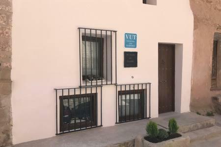 La Casita Del Castillo Mora de Rubielos Dış mekan fotoğraf